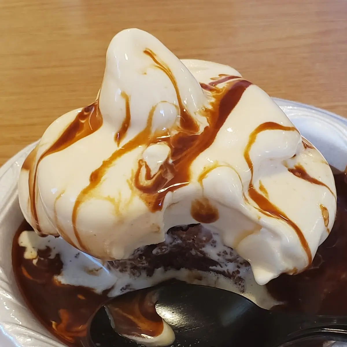 Hot Fudge Brownie