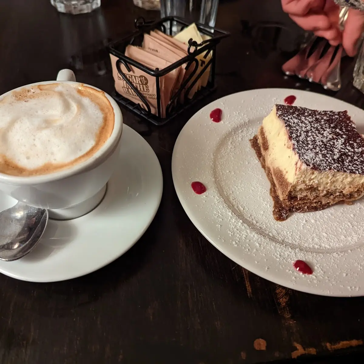 Cappuccino and Tiramisu