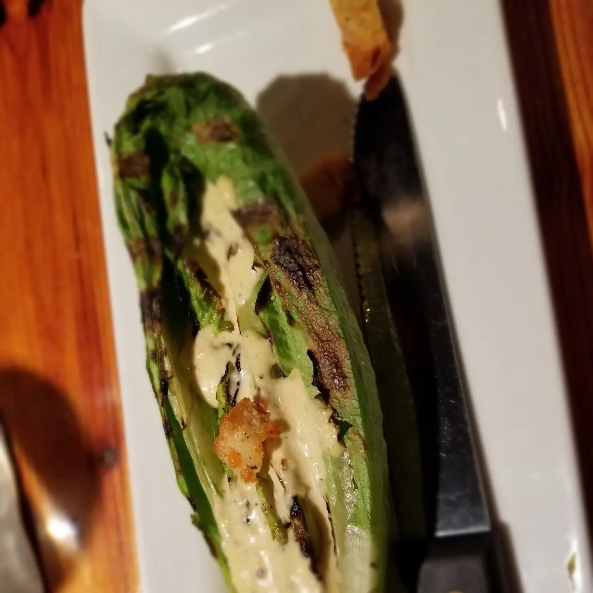 Grilled Caesar Salad