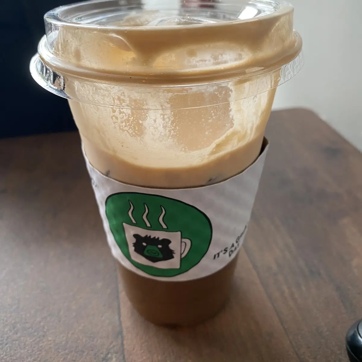 Orange Iced Mocha with Oatmilk