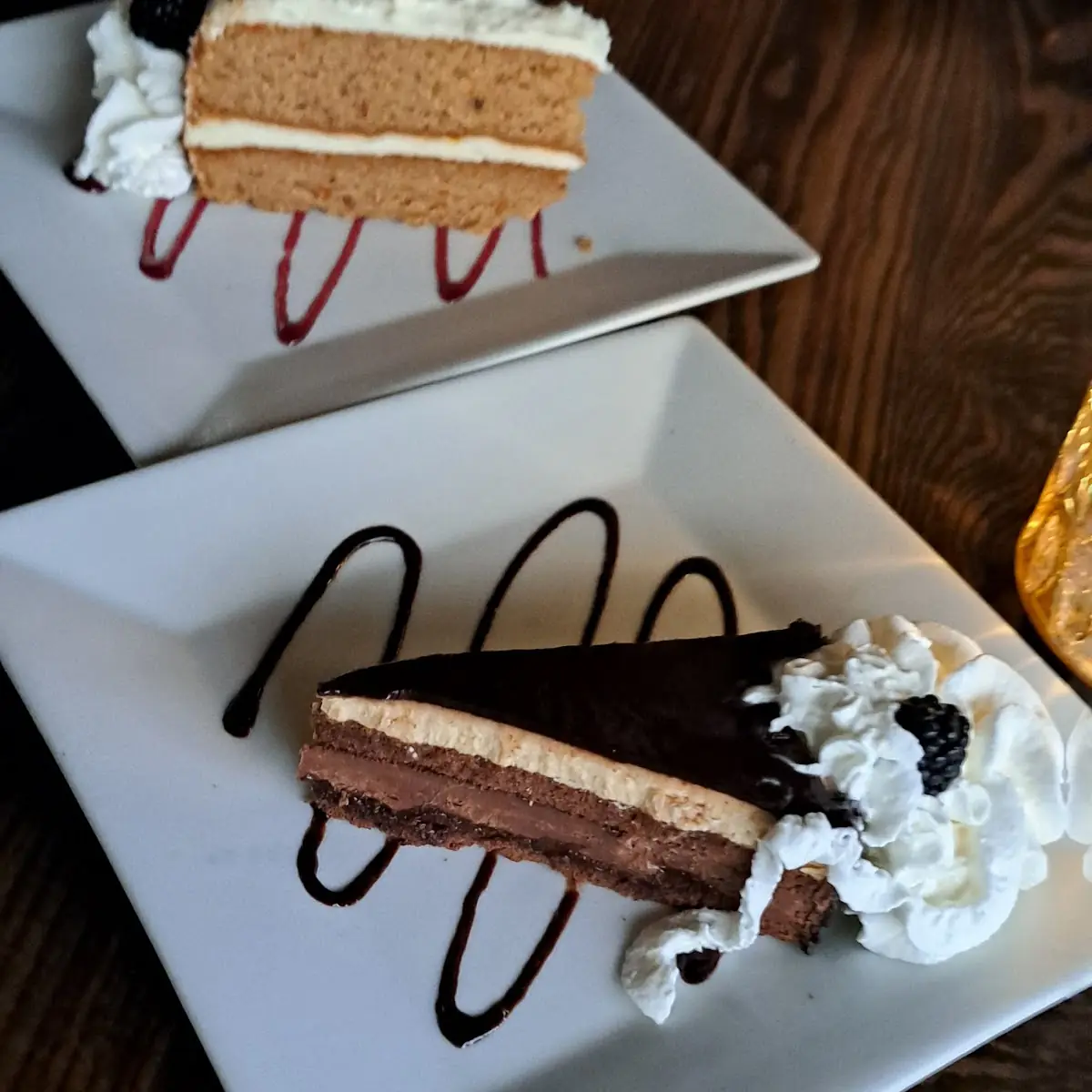 Carrot Cake and Chocolate Temptation