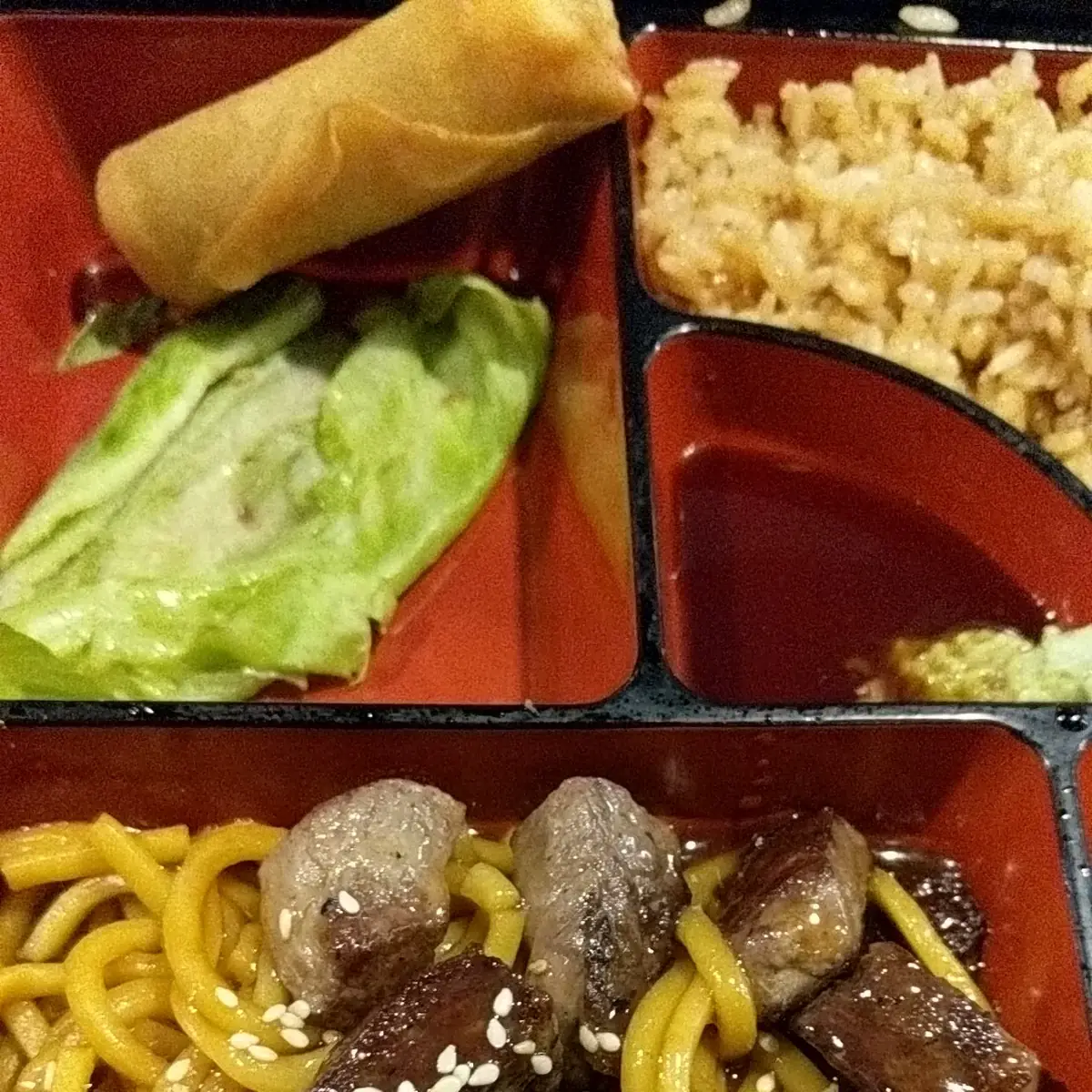 Steak Teriyaki Bento Box