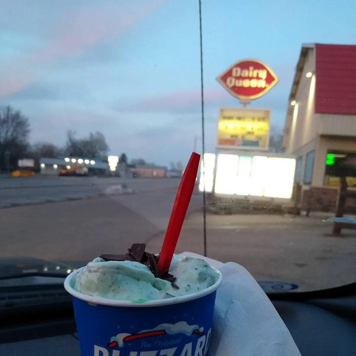 Mint Brownie Blizzard