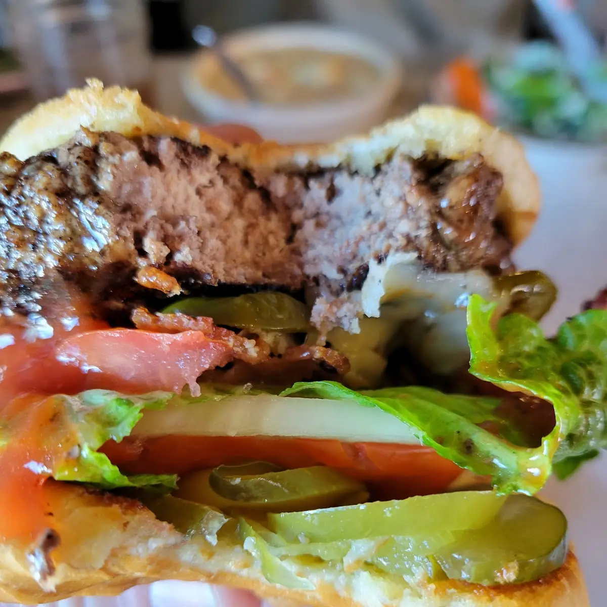 Burger Special with Tots