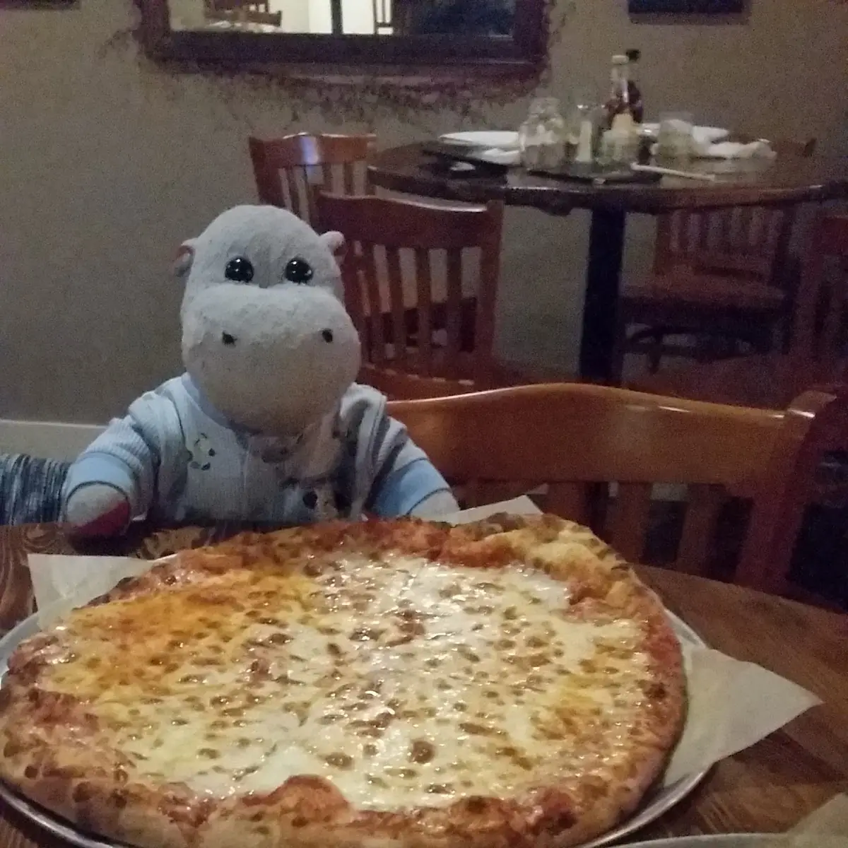His Favorite Pizza