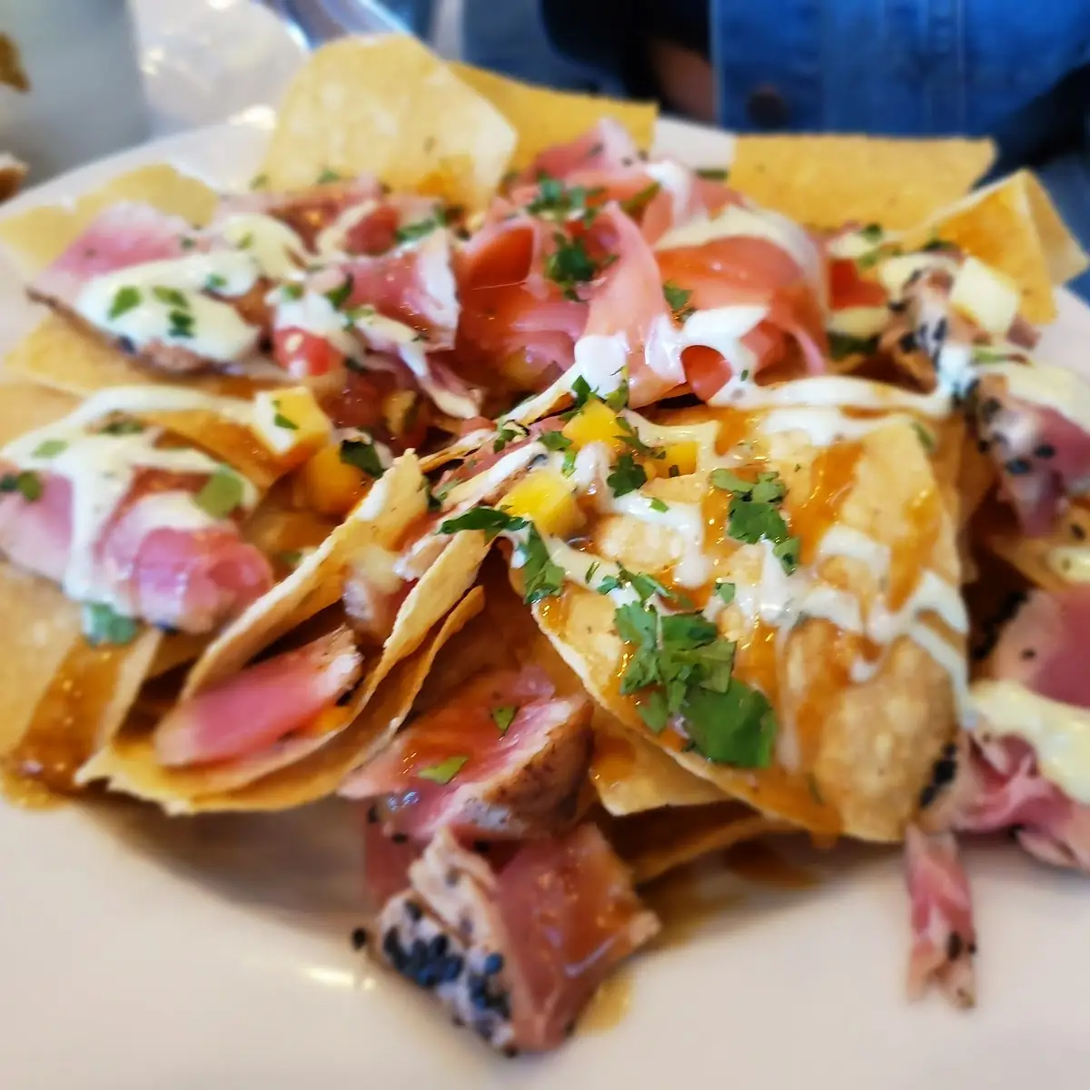 World Famous Tuna Nachos