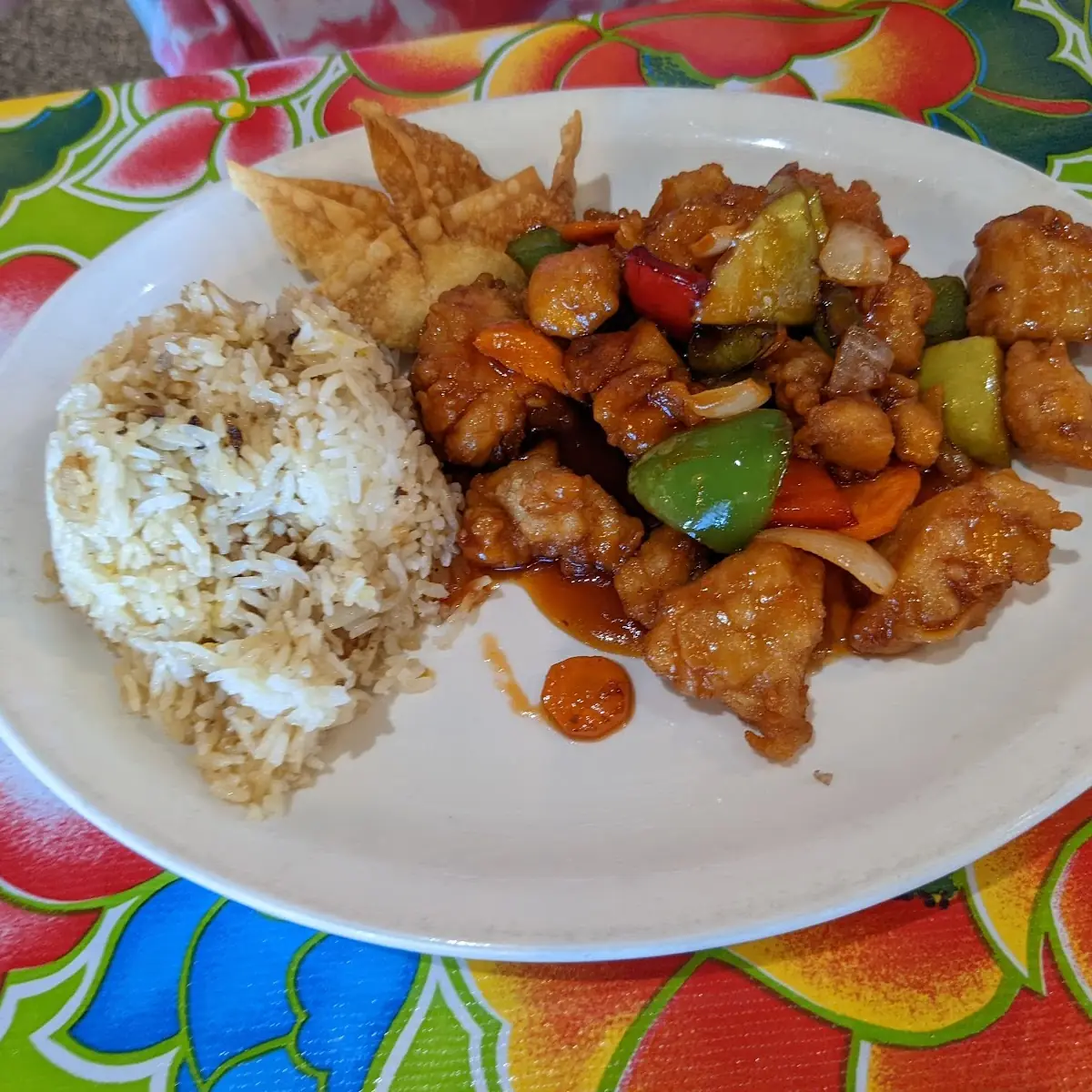 Sweet and Sour Chicken Dish