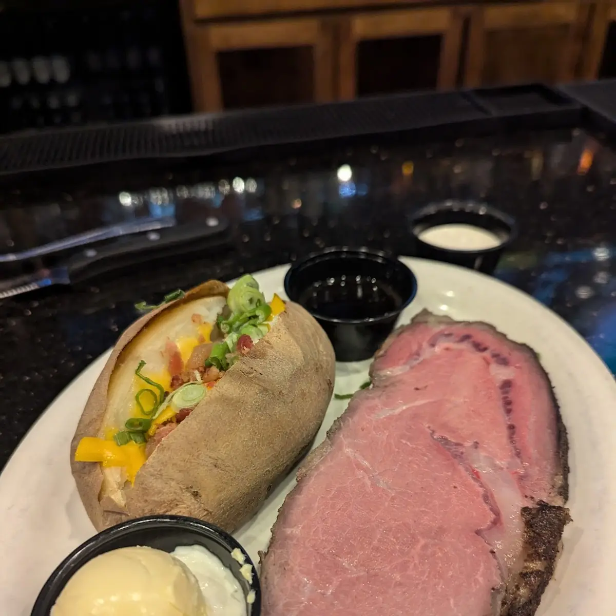 Medium Rare Prime Rib