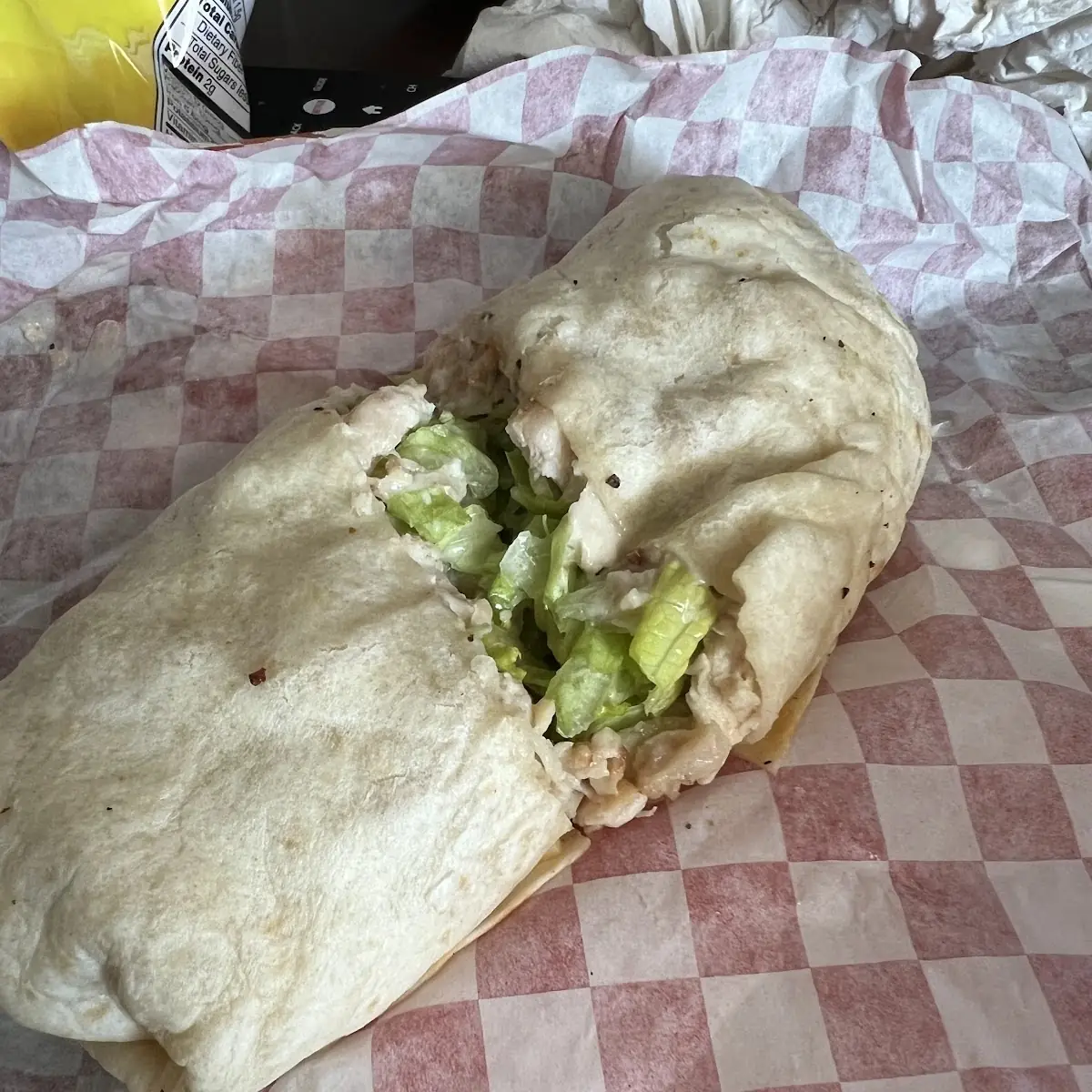 Chicken Caesar Wrap