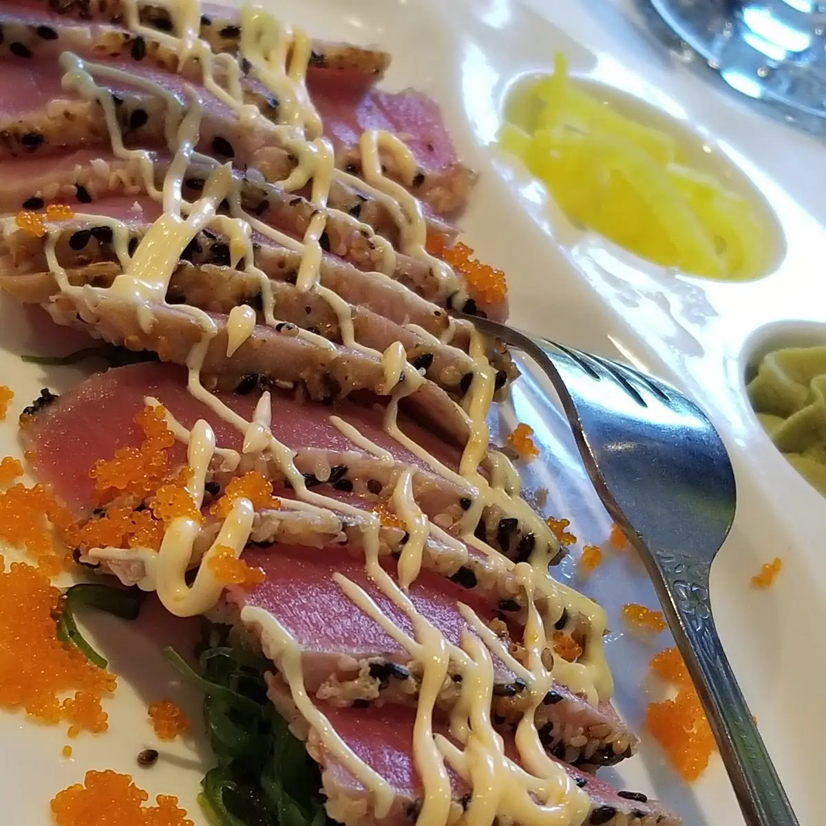 Seared Sesame Crusted Ahi Tuna