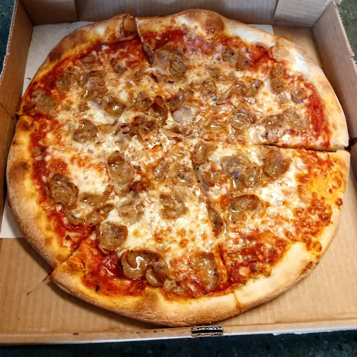 Great Pizza with Greater Italian Sausage