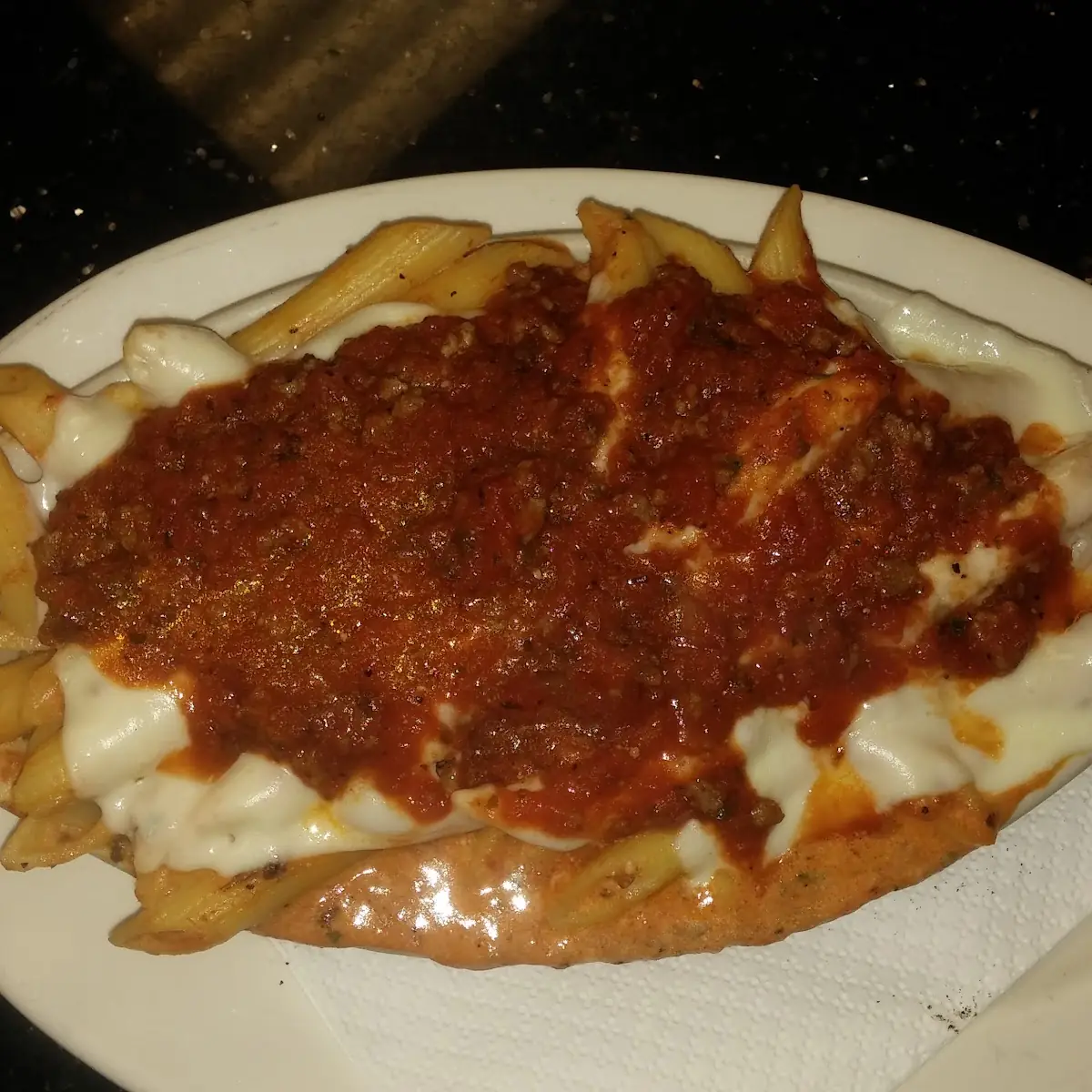 Baked Ziti with Meat Sauce