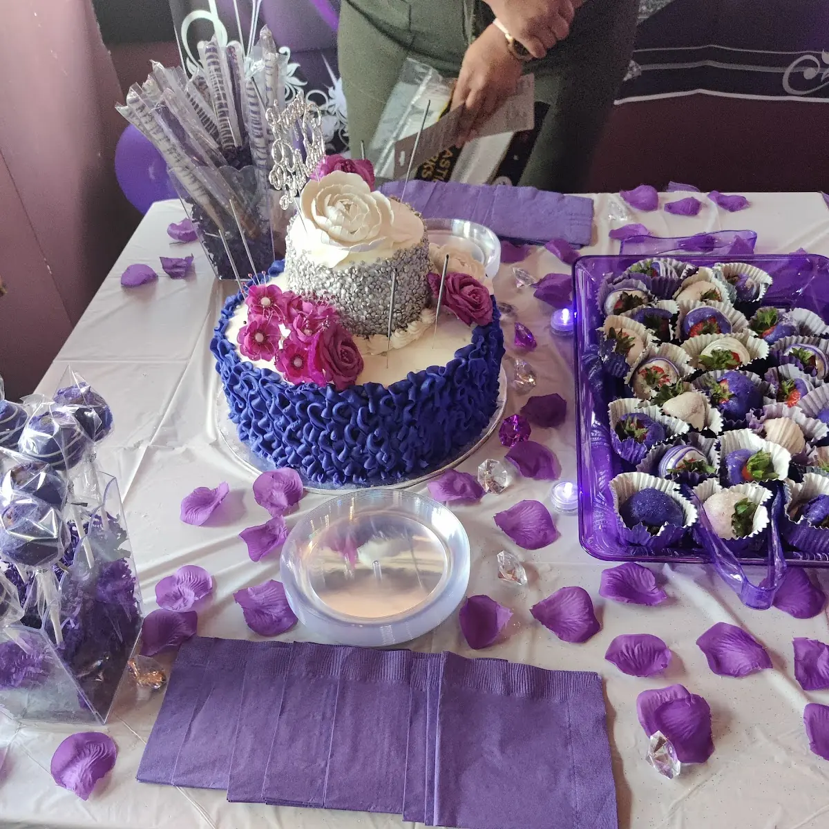Different Angle of Dessert Table