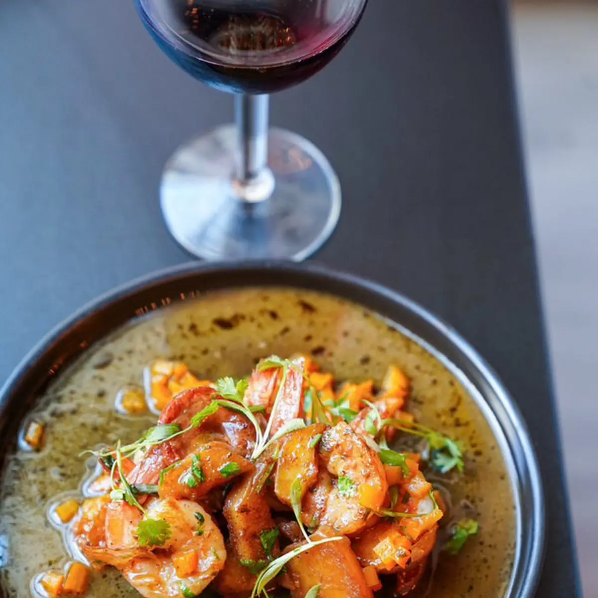 Shrimp and Chorizo Tapas