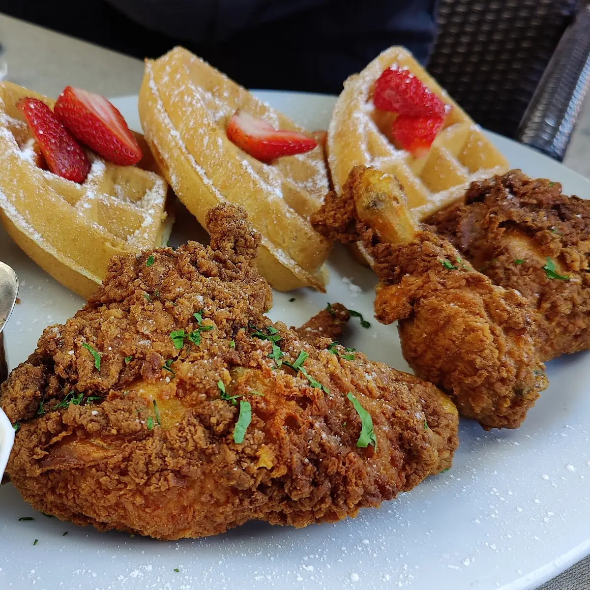 Chicken and Waffles