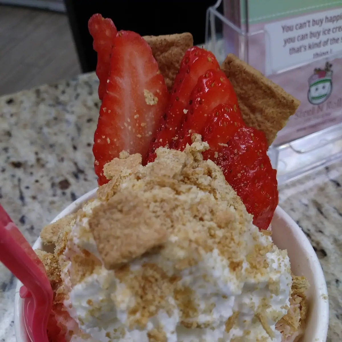 Strawberry Cheesecake Ice Cream