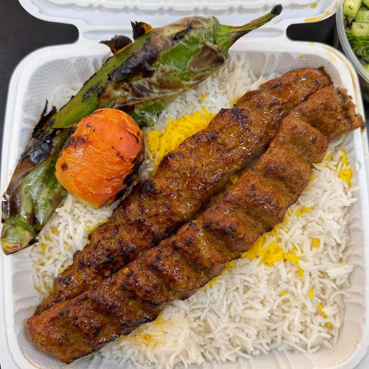 Beef Koobideh Plate