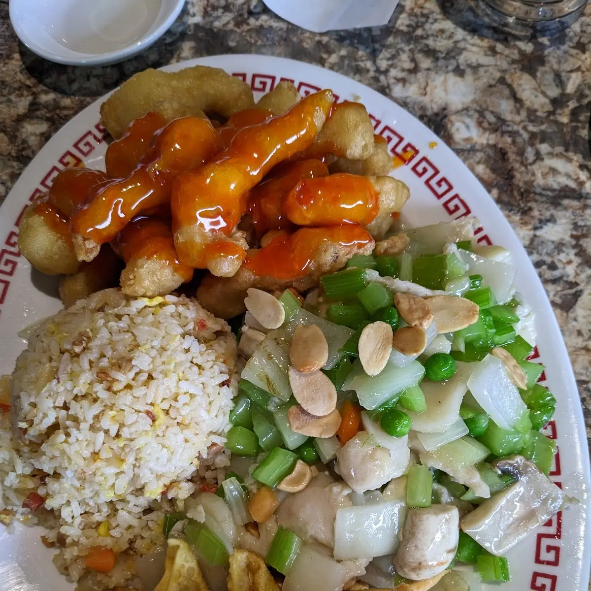 Subgum Chow Mein Fried Shrimp