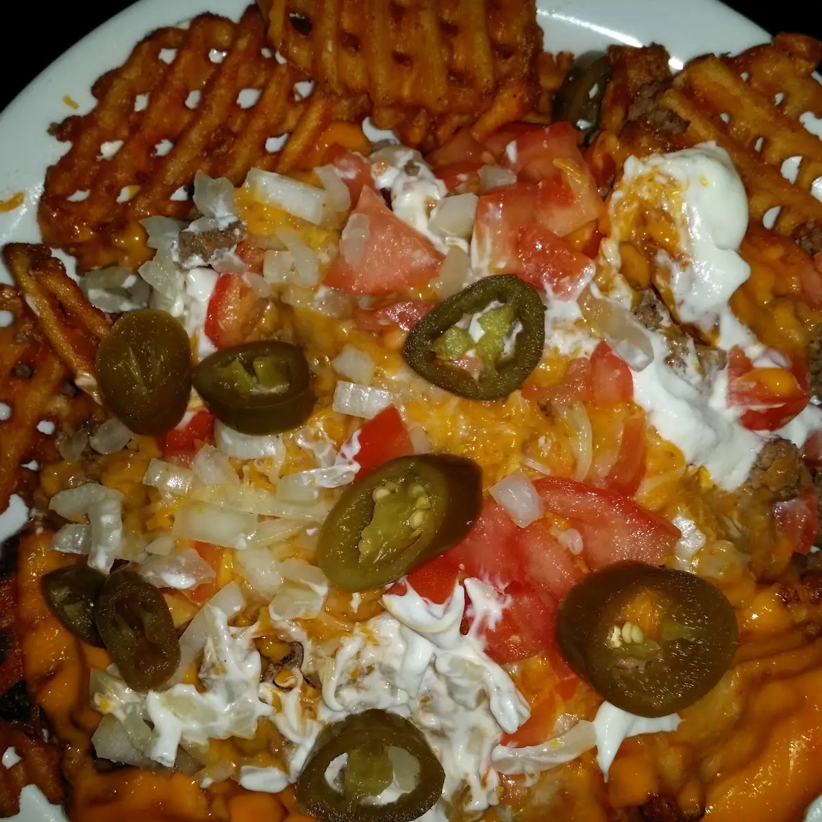 Loaded Waffle Fries