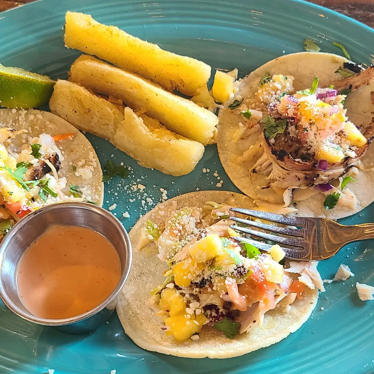 Mojito-Lime Shrimp Tacos