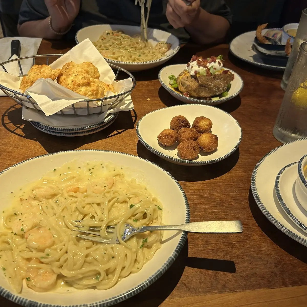 Shrimp Alfredo
