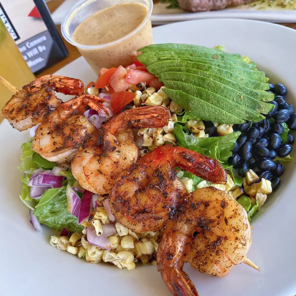 Cajun Grilled Shrimp Salad