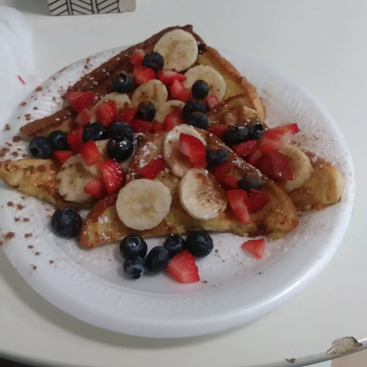 French Toast with Fresh Fruit
