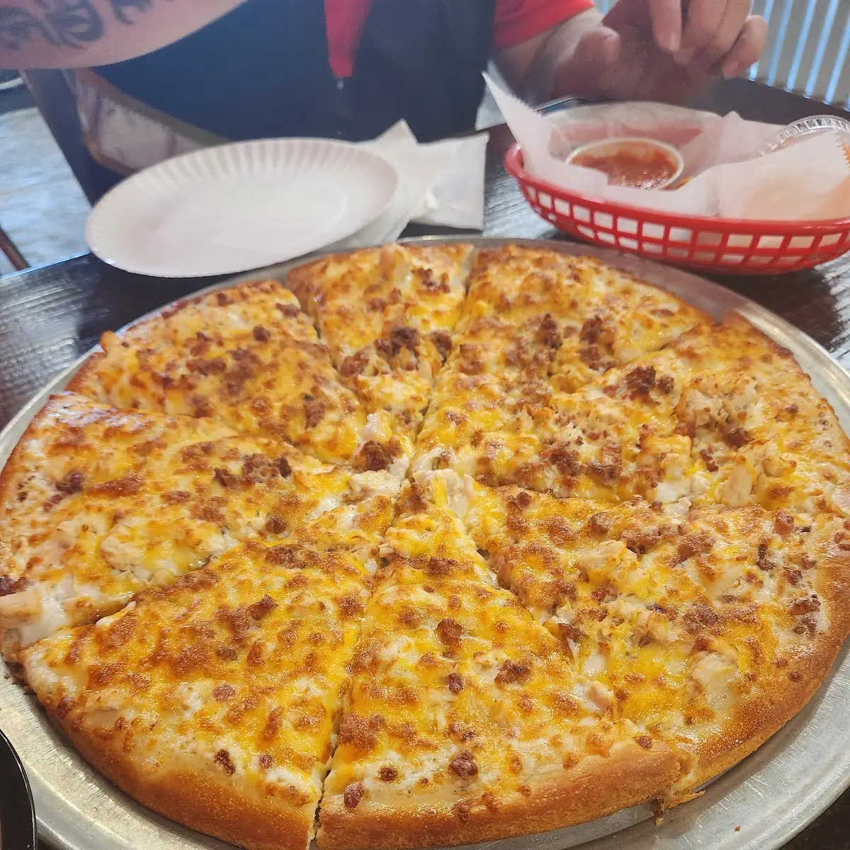 10 Buffalo Chicken Pizza