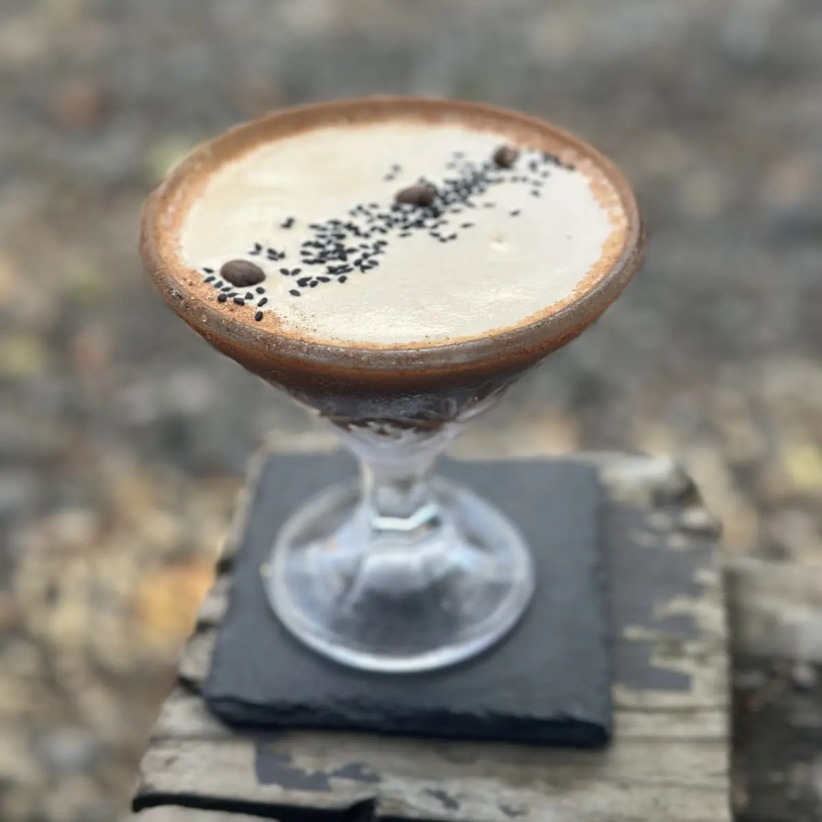Pumpkin Spice Espresso Mocktini