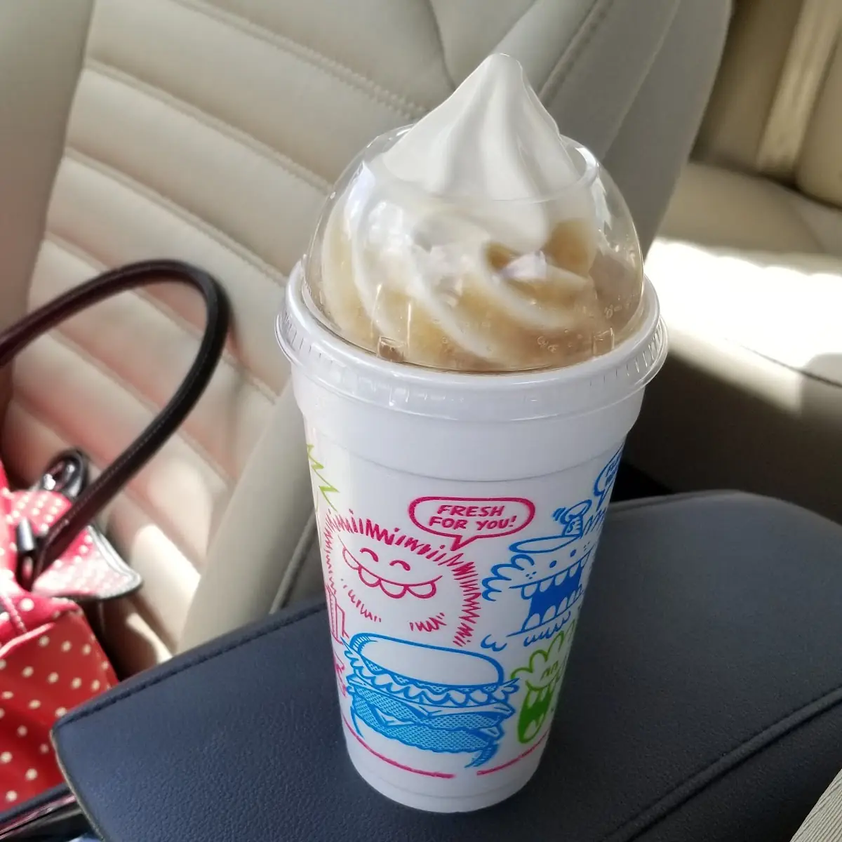 Barq's Root Beer Float