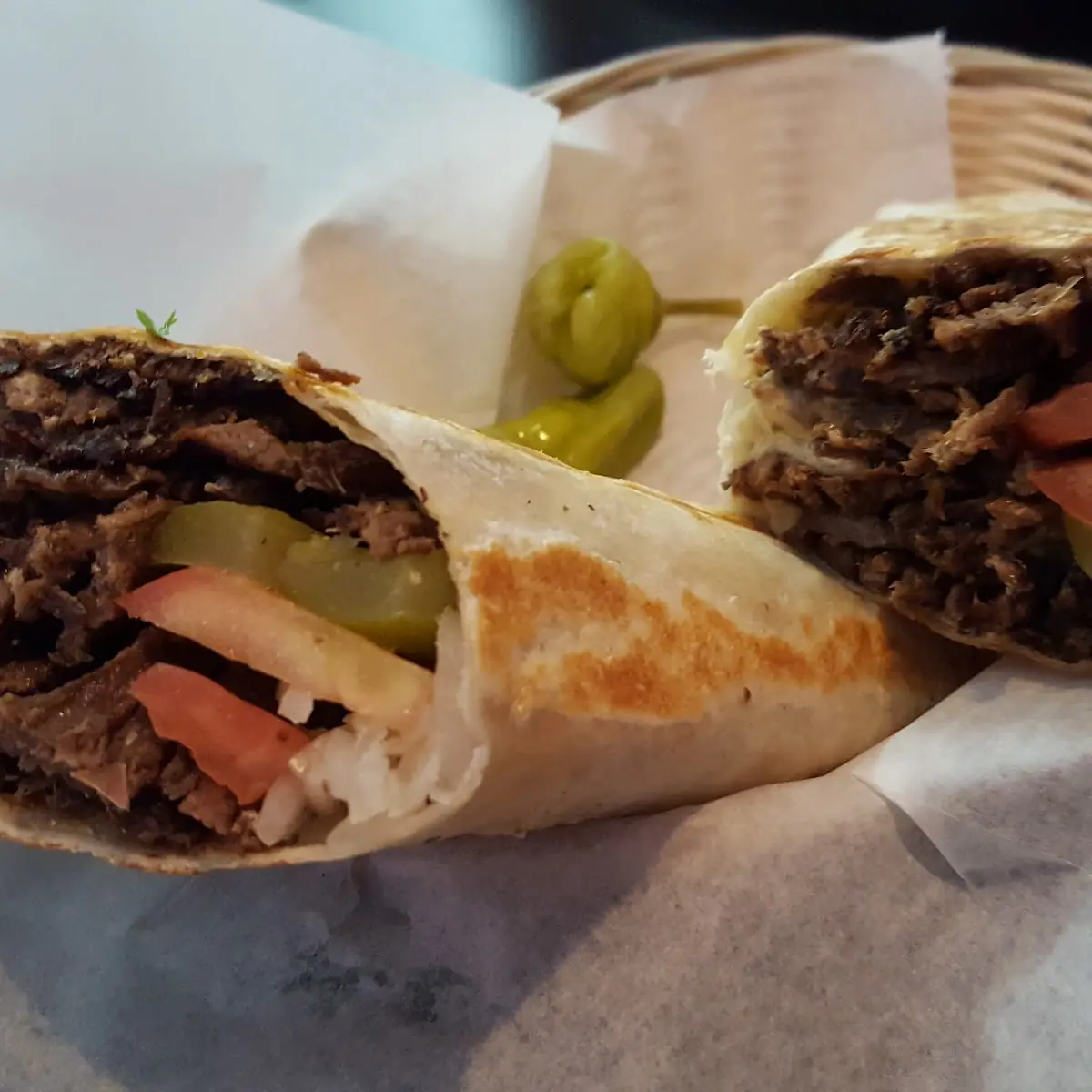 Beef Shawarma Sandwich