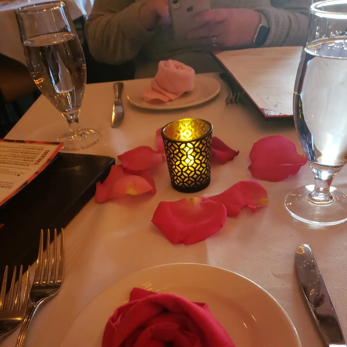 Valentine's Table Setting