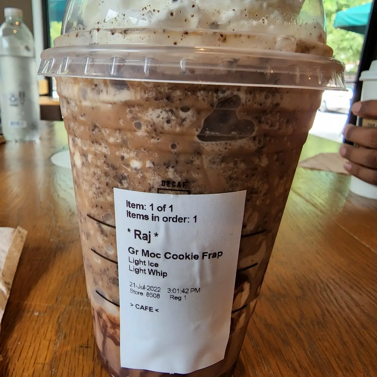 Mocha Cookie Crumble Frappuccino Blended Beverage