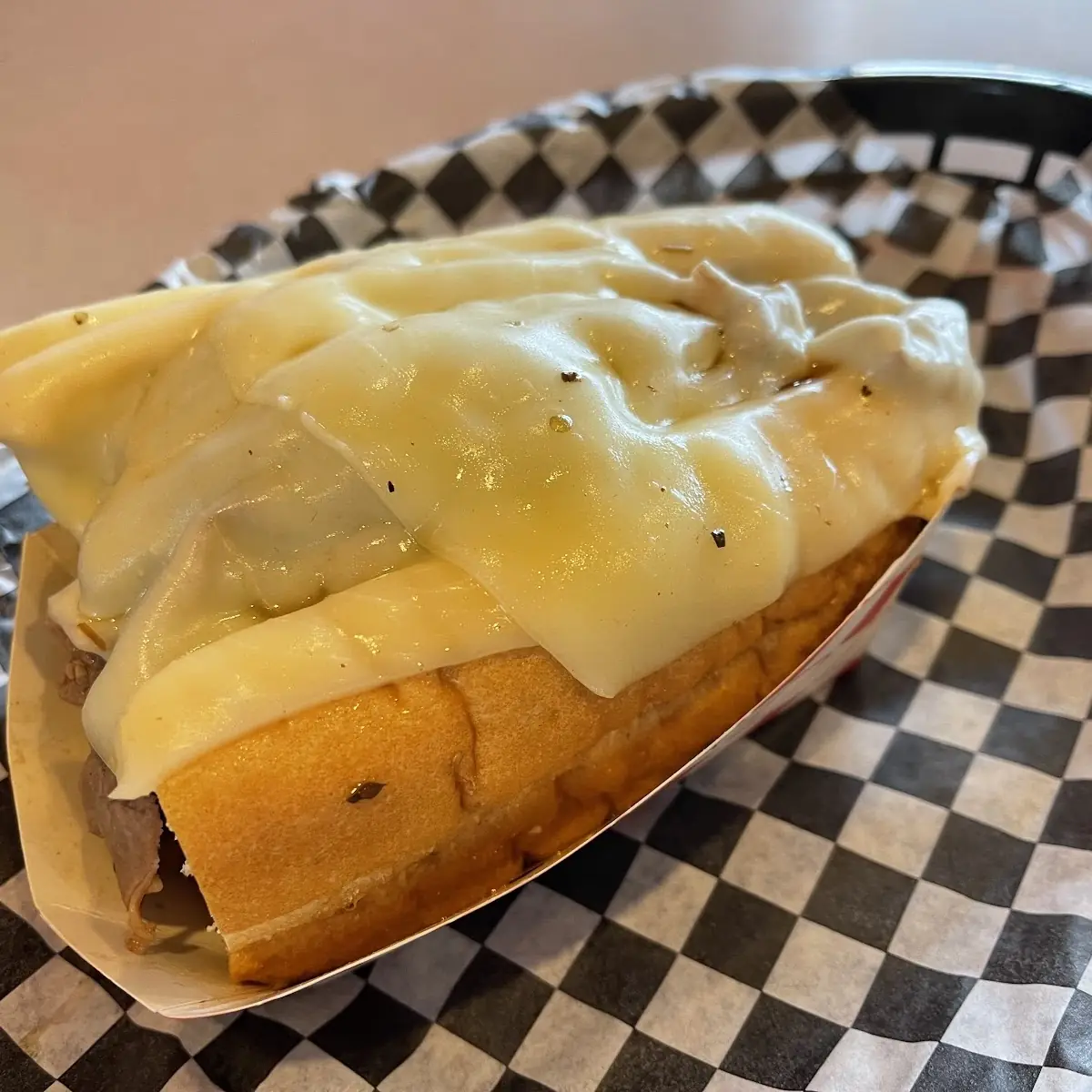 Jr Beef with Mozzarella Cheese