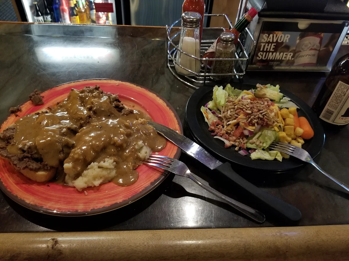 Open Faced Hot Beef