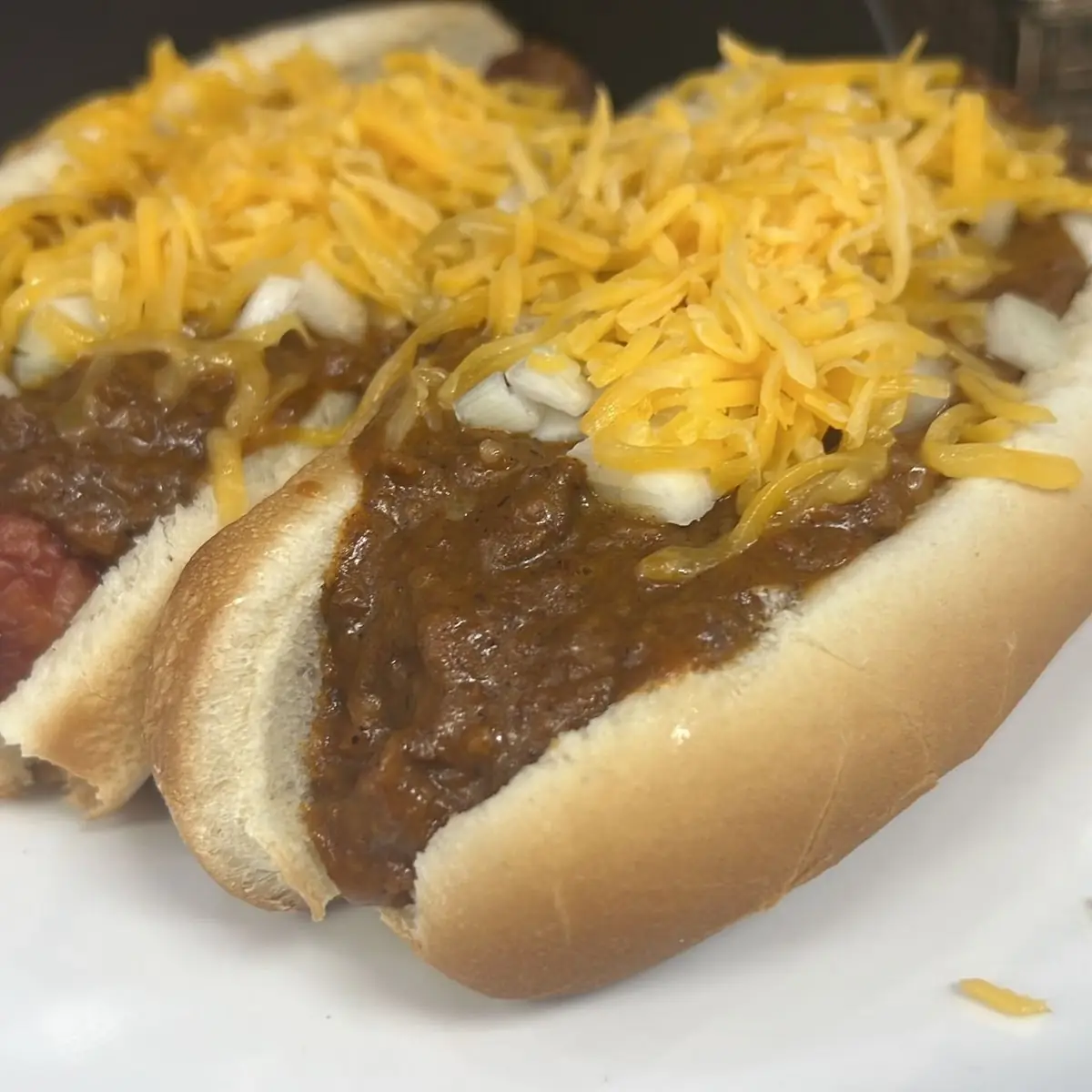 Chili Cheese Dogs and Fries