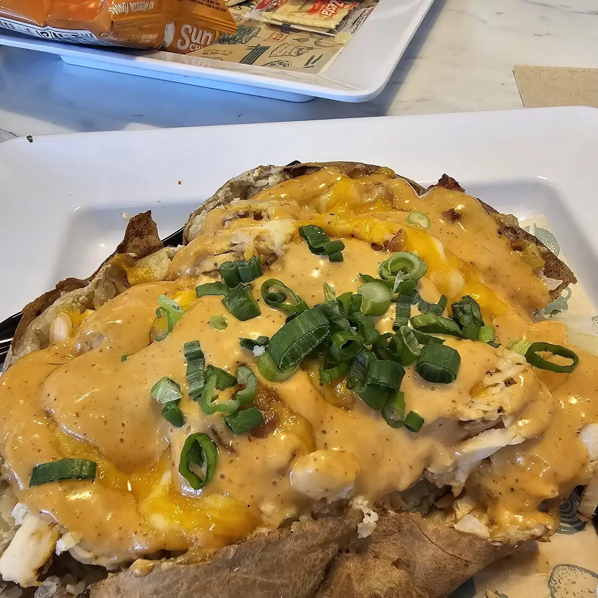 Chipotle Chicken Potatoes