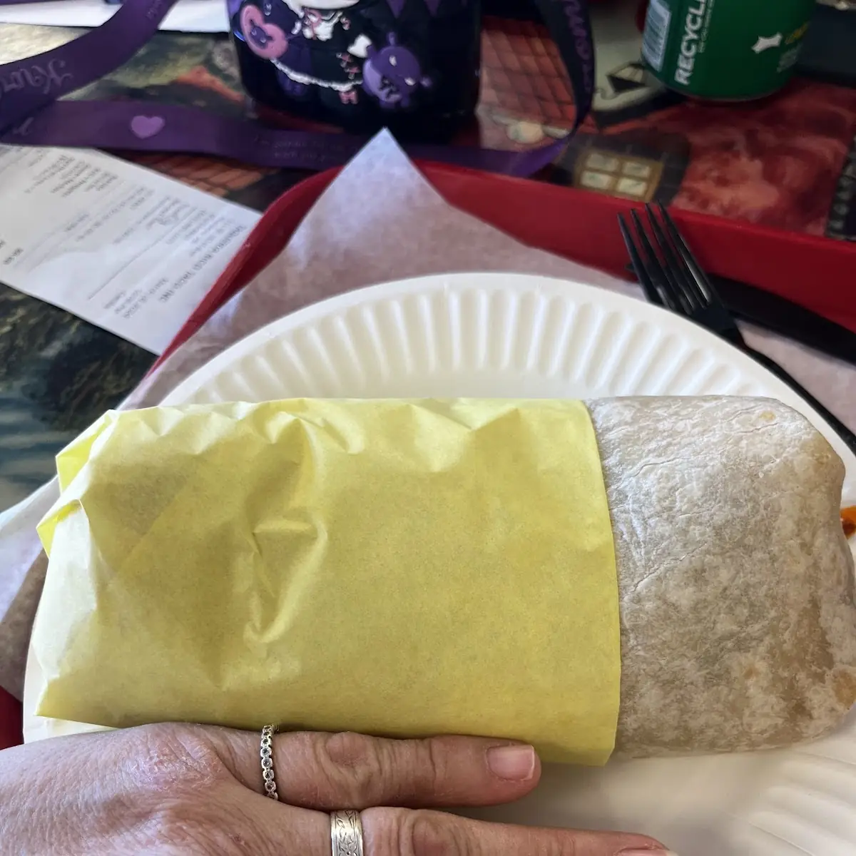 Shredded Beef Burrito