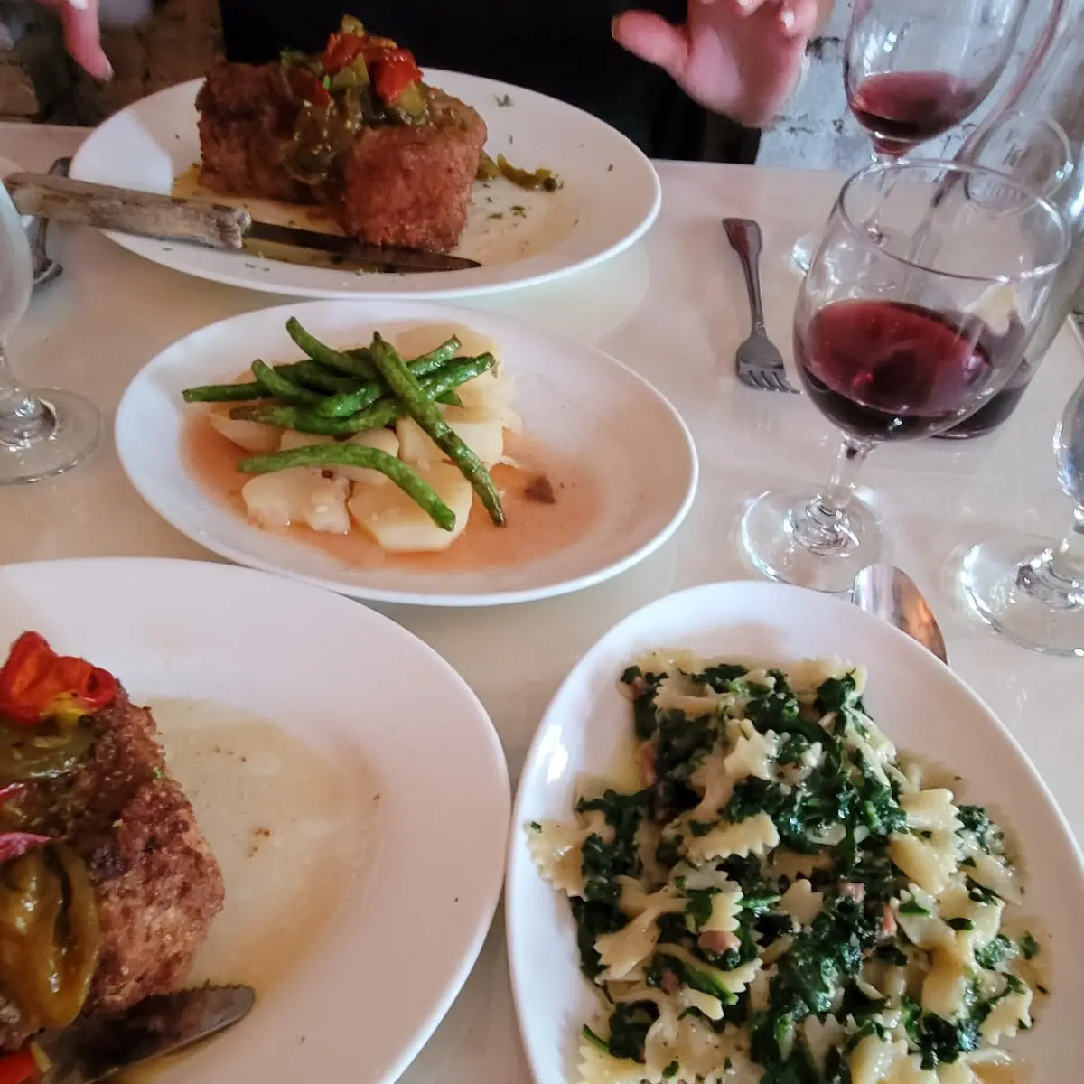 Pork Chop and Scallops