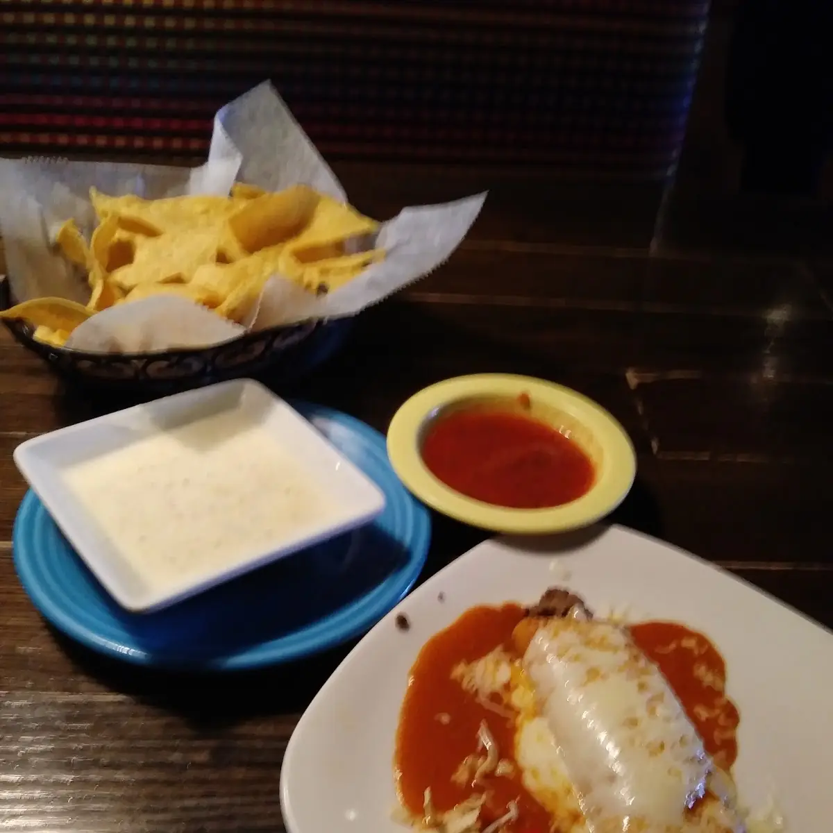 Jalapeno Cheese Dip with Beef Enchilada
