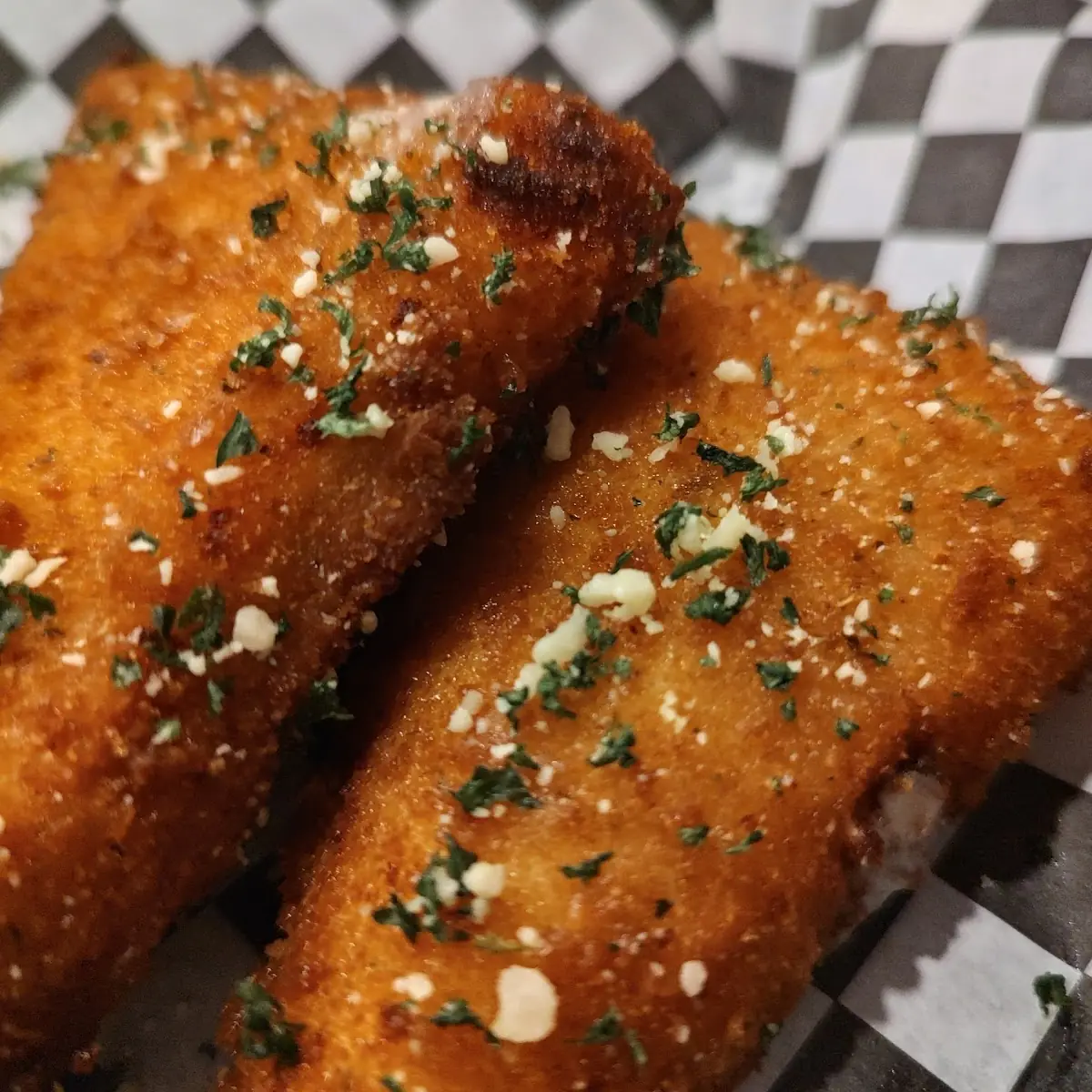 Hand Breaded Fried Hot Pepper Cheese Wedges