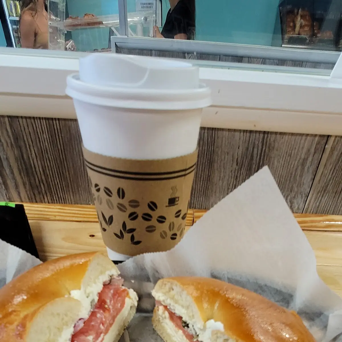 Lox Bagel with Cream Cheese