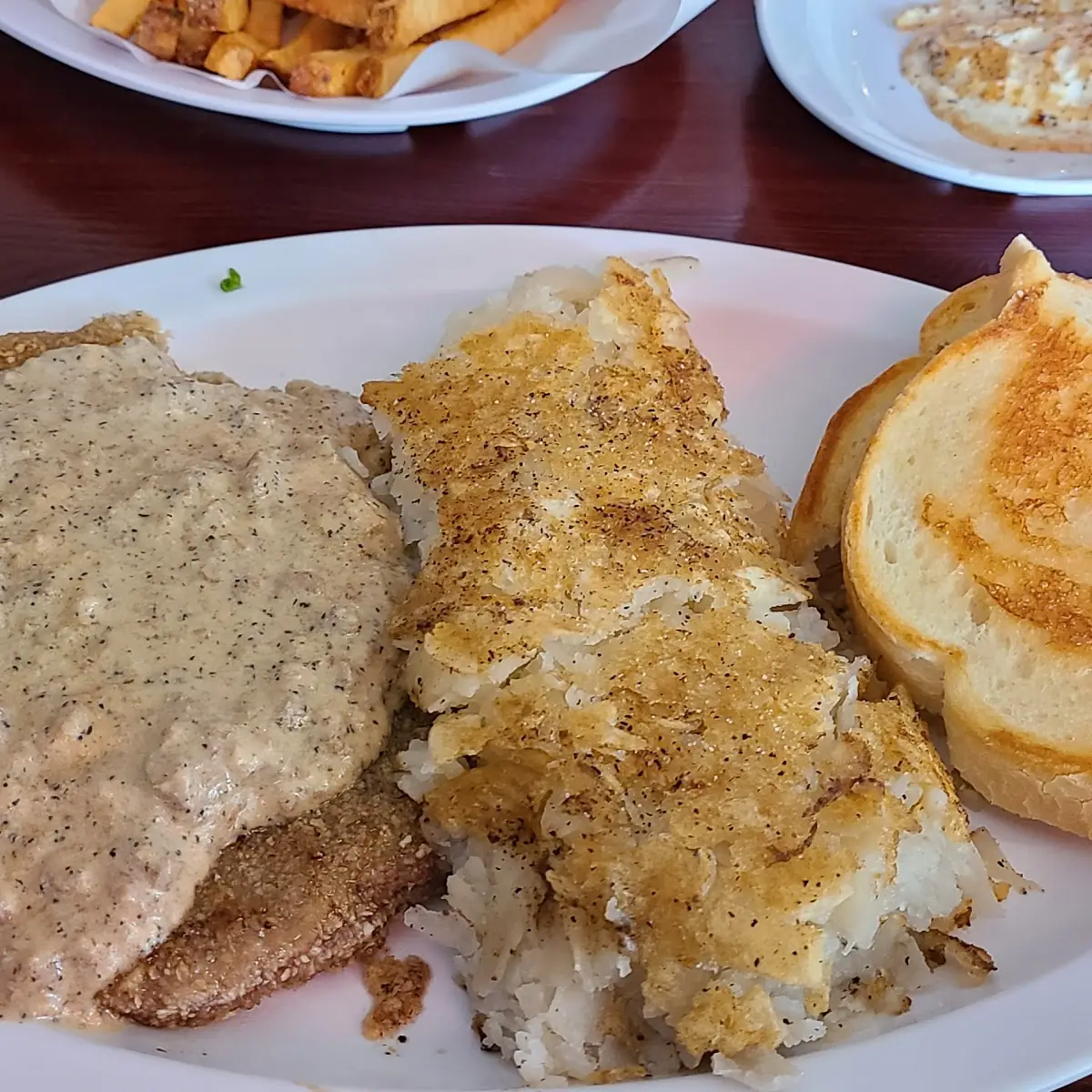 Chicken Fried Steak with an Egg over Easy