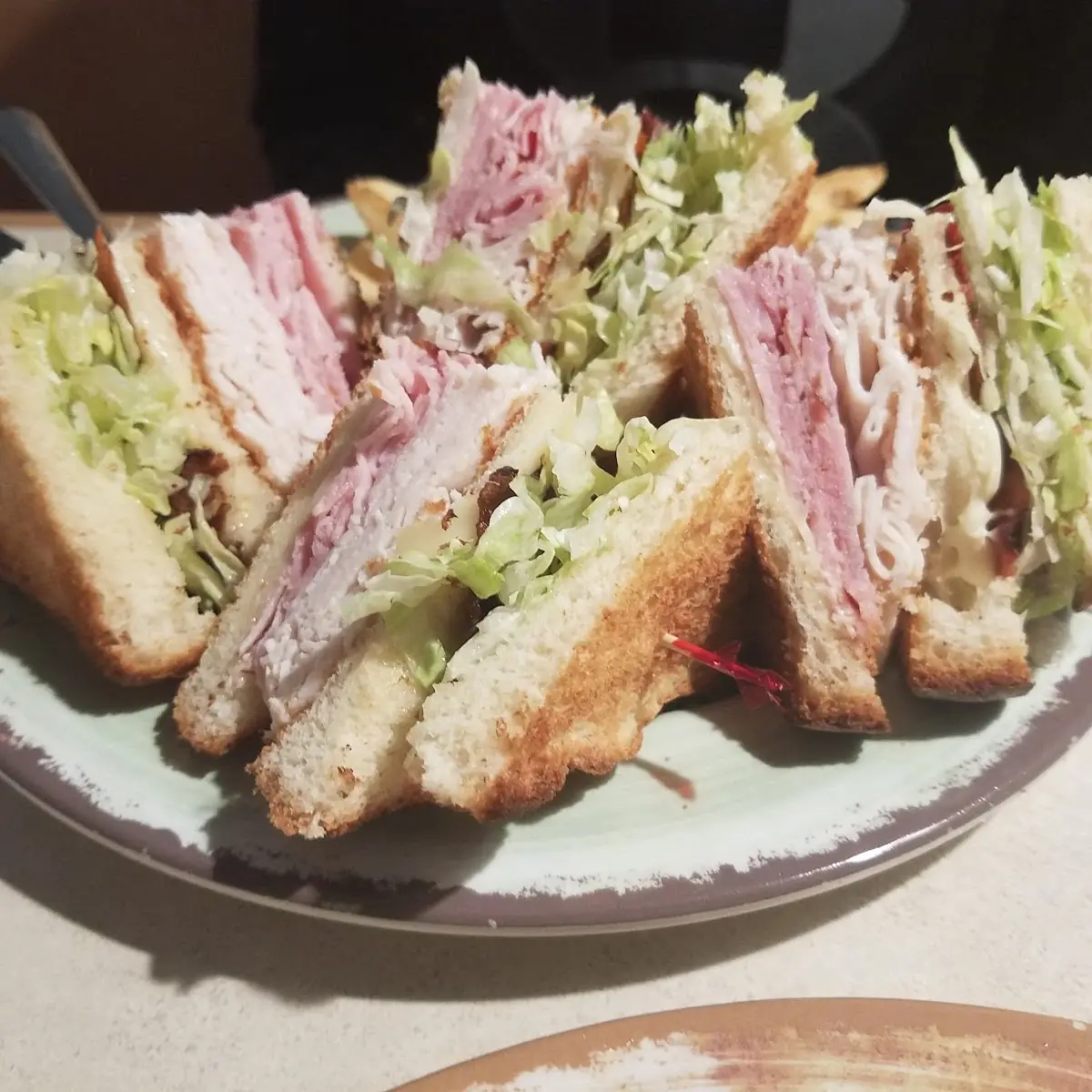 Penguin Club Sandwich