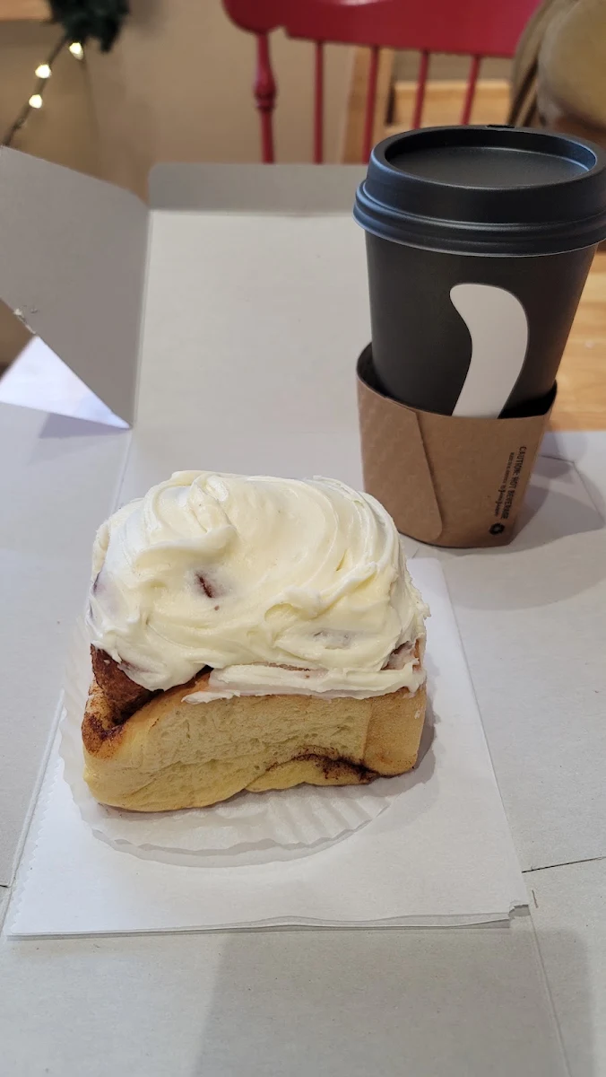 Cream Cheese Frosted Cinnamon Roll