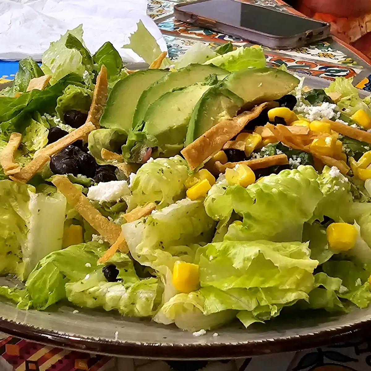 Bertha's Fresco Salad Fish