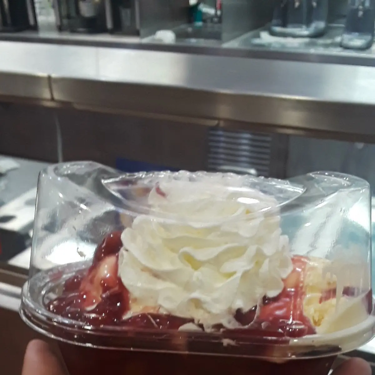 Just Cherries and Vanilla Ice Cream