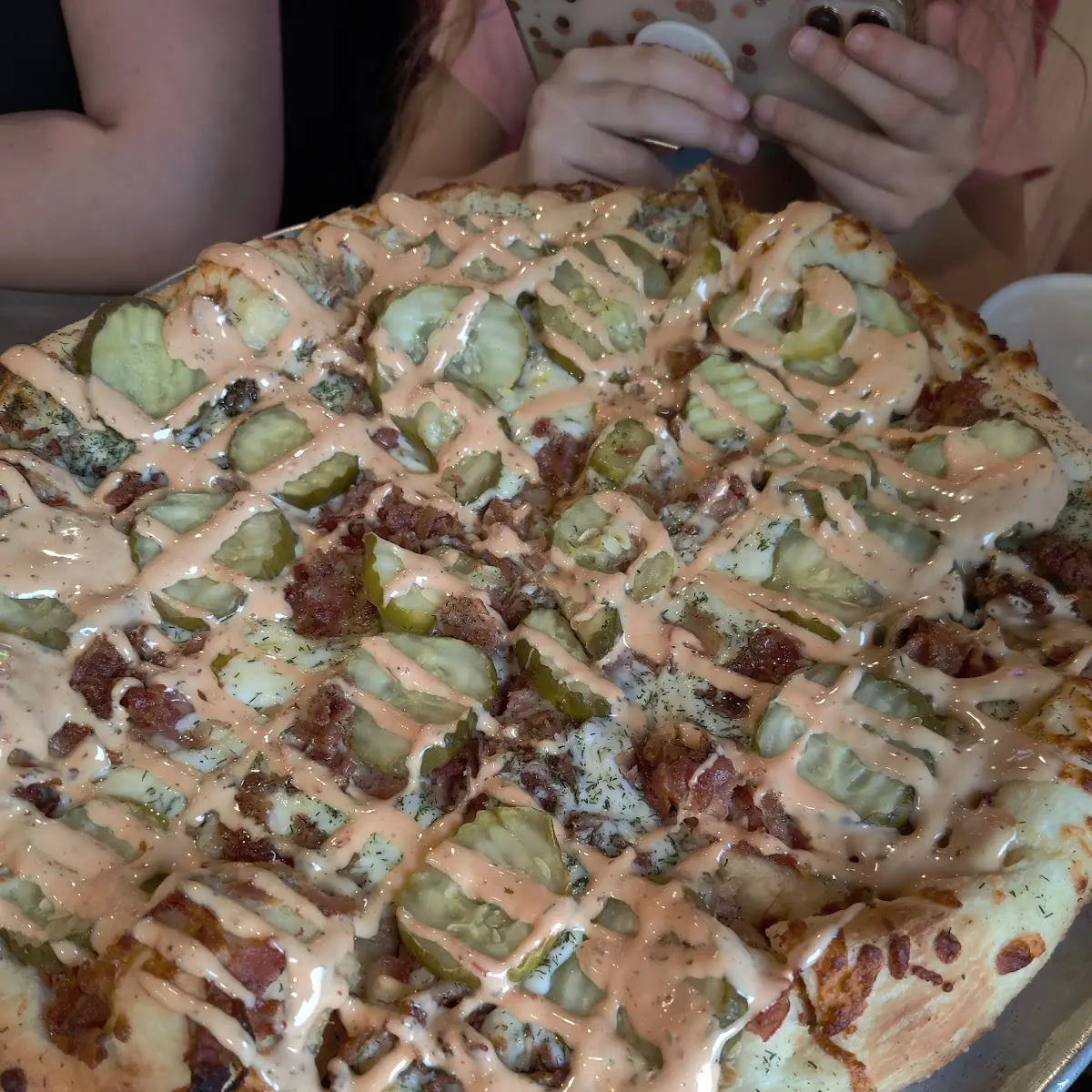 Reuben Pizza