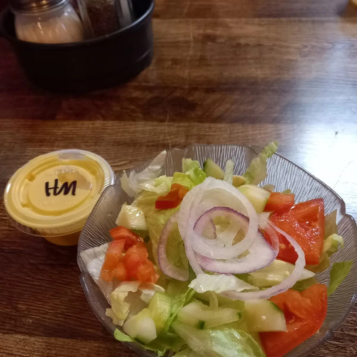 House Salad with Honey Mustard Dressing