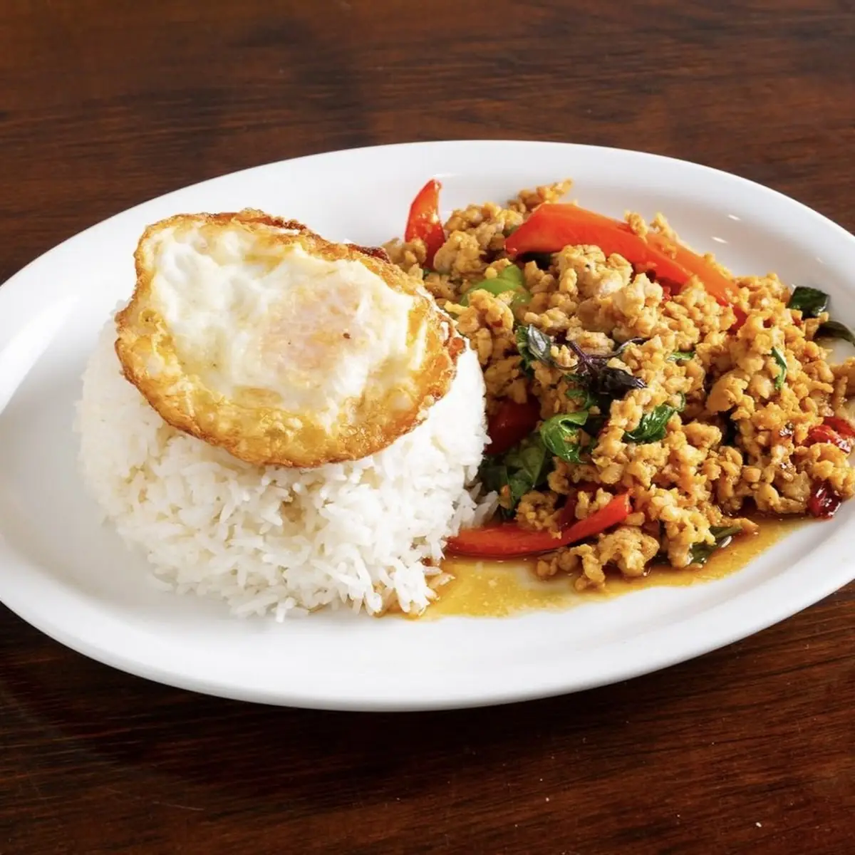 Spicy Basil Fried Rice